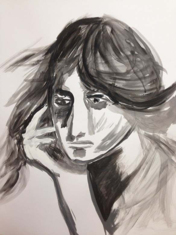 Painting: Ronald Raab,CSC "Anticipating"