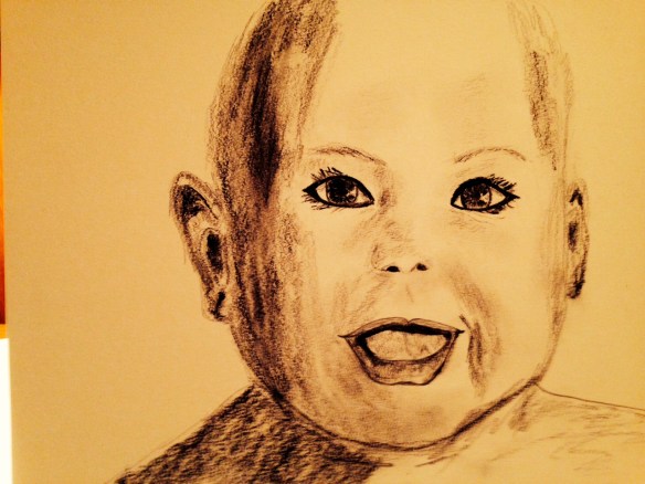 "Tomorrow" Drawing by Ronald Raab, CSC