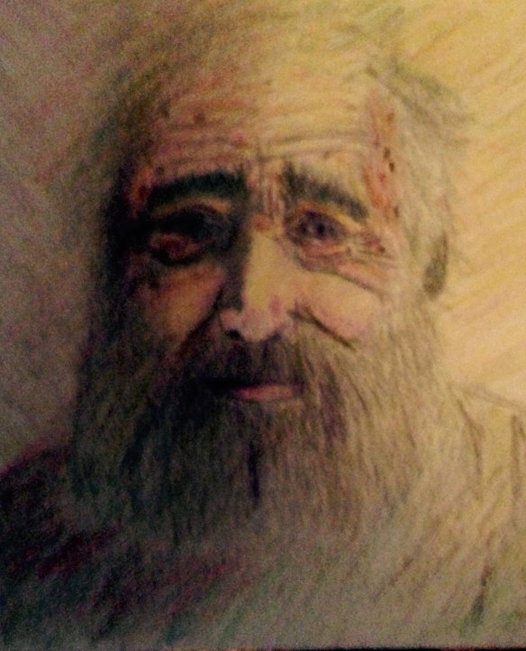 "The Fragile Wise" Colored Pencil: Ronald Raab, CSC June 2015