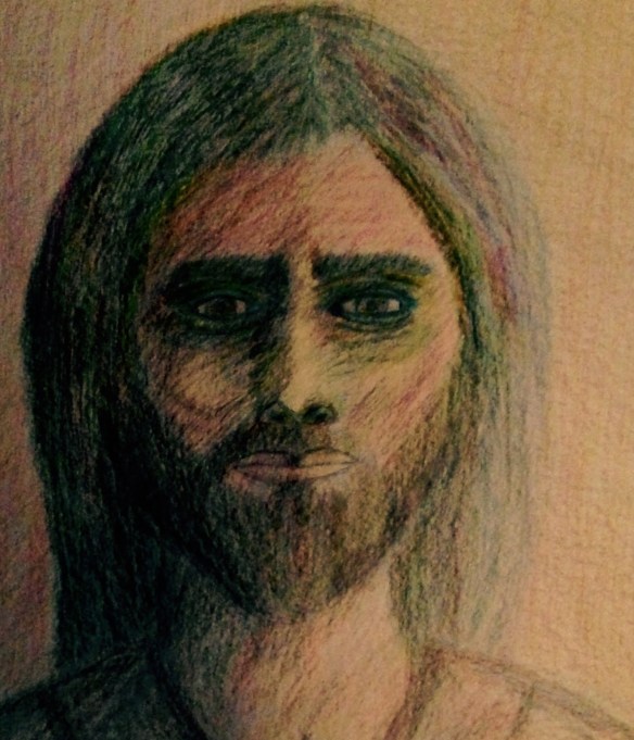 "Jesus, wait for me" Sketch: Raab, June 12, 2015
