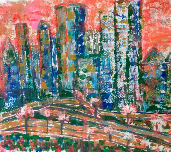 "To all the world" Painting: Ronald Raab, CSC