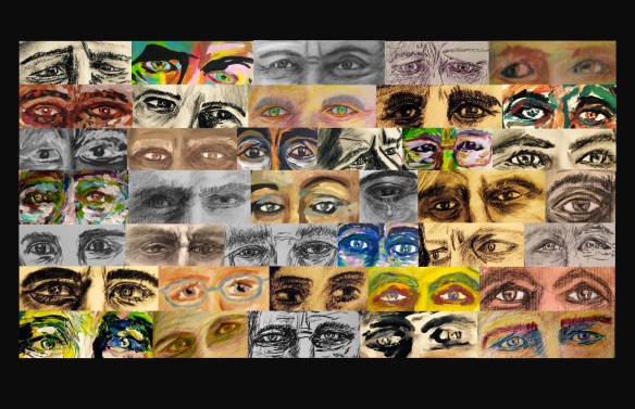 "The eyes have it" Drawings and paintings by: Ronald Raab, CSC