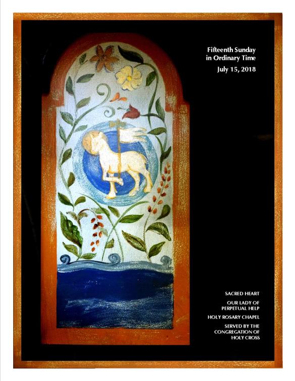 July 15, 2018 Bulletin Cover