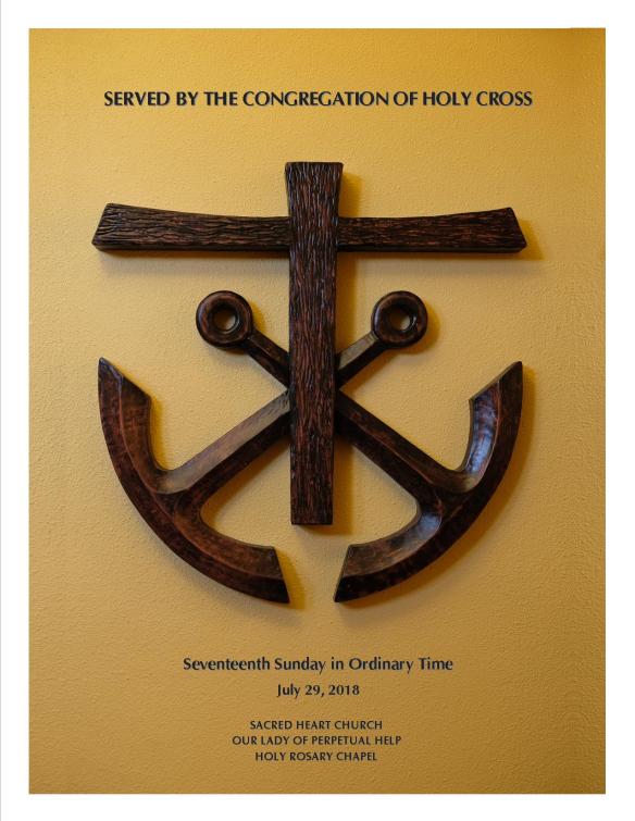 July 29, 2018 Bulletin Cover