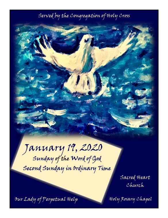 January 19, 2020 Bulletin Cover