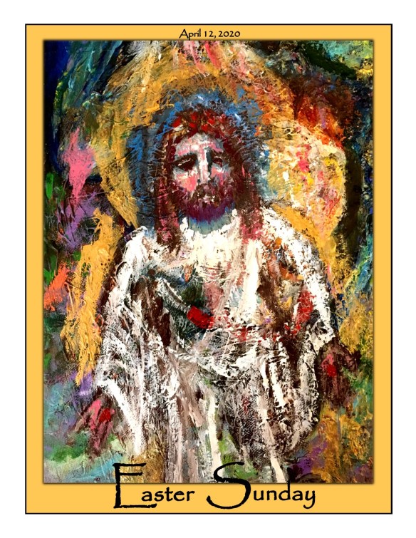 April 12, 2020 bulletin cover